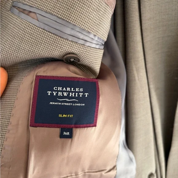 Charles Tyrwhitt Charcoal Blazer